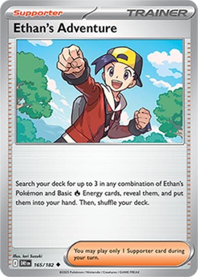 Ethan's Adventure（DRI 165/182 Uncommon / Destined Rivals / Scarlet & Violet）
