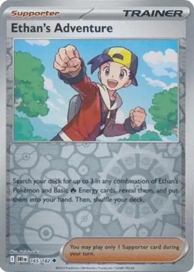 Ethan's Adventure（DRI 165/182 Reverse Holo / Destined Rivals / Scarlet & Violet）