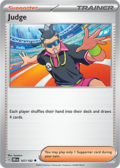 Judge（DRI 167/182 Uncommon / Destined Rivals / Scarlet & Violet）
