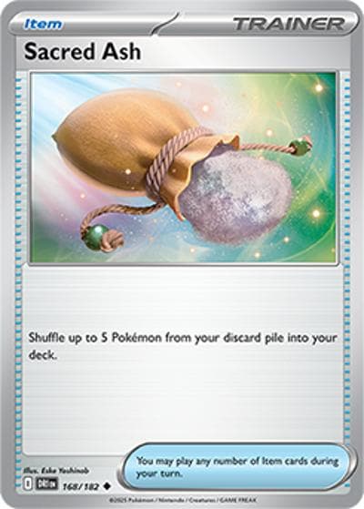 Sacred Ash（DRI 168/182 Uncommon / Destined Rivals / Scarlet & Violet）