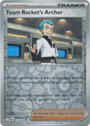 Team Rocket's Archer