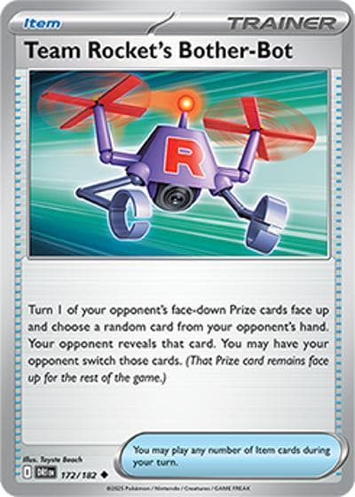 Team Rocket's Bother-Bot（DRI 172/182 Uncommon / Destined Rivals / Scarlet & Violet）