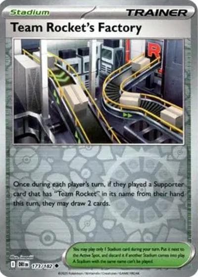 Team Rocket's Factory（DRI 173/182 Reverse Holo / Destined Rivals / Scarlet & Violet）