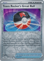 Team Rocket's Great Ball