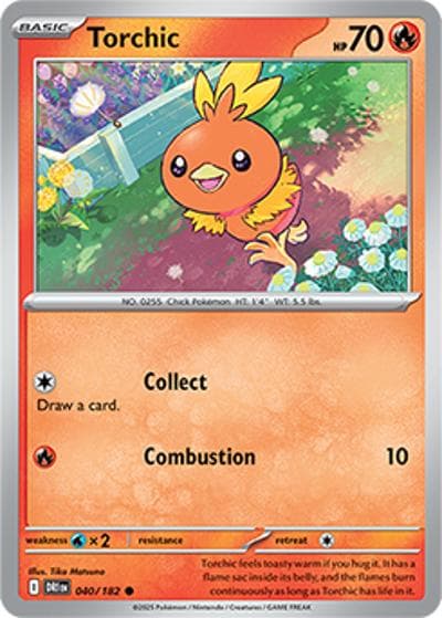 Torchic（DRI 040/182 Common / Destined Rivals / Scarlet & Violet）