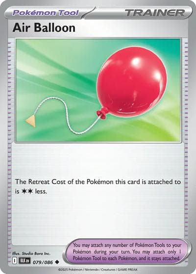 Air Balloon（BLK 079/086 Uncommon / Black Bolt / Scarlet & Violet）