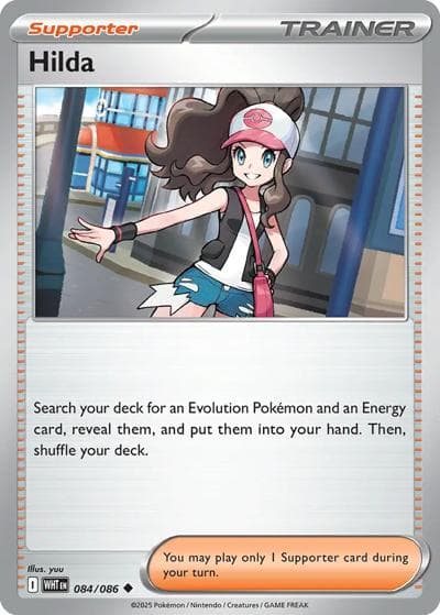 Hilda（WHT 084/086 Uncommon / White Flare / Scarlet & Violet）