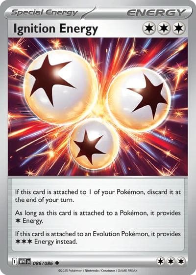 Ignition Energy（WHT 086/086 Uncommon / White Flare / Scarlet & Violet）