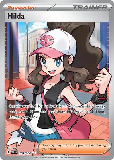 Hilda（WHT 164/086 Ultra Rare / White Flare / Scarlet & Violet）