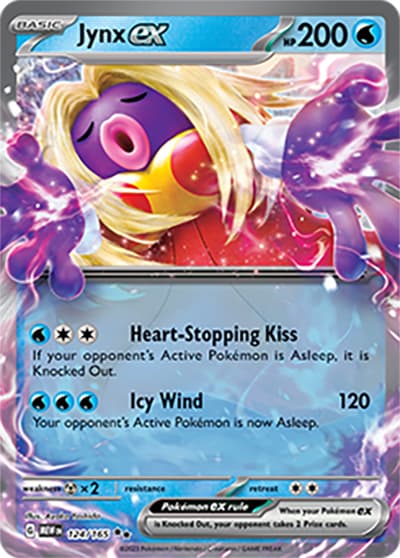 Jynx ex（MEW 124/165 Double Rare / 151 / Scarlet & Violet）