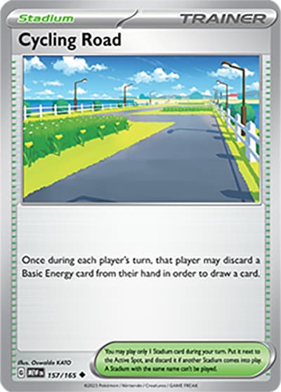 Cycling Road（MEW 157/165 Uncommon / 151 / Scarlet & Violet）