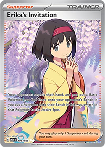 Erika's Invitation（MEW 196/165 Ultra Rare / 151 / Scarlet & Violet）