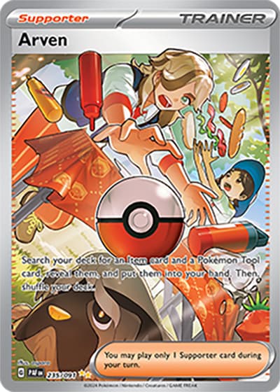 Arven（PAF 235/091 Special Illustration Rare / Paldean Fates / Scarlet & Violet）