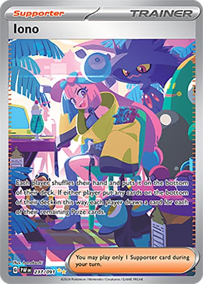 Iono（PAF 237/091 Special Illustration Rare / Paldean Fates / Scarlet & Violet）