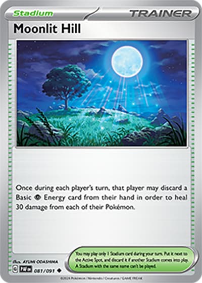 Moonlit Hill（PAF 081/091 Uncommon / Paldean Fates / Scarlet & Violet）