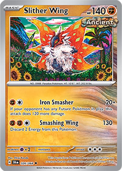 Slither Wing（SFA 026/064 Uncommon / Shrouded Fable / Scarlet & Violet）