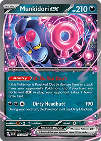 Munkidori ex（SFA 037/064 Double Rare / Shrouded Fable / Scarlet & Violet）