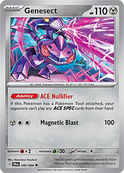 Genesect（SFA 040/064 Uncommon / Shrouded Fable / Scarlet & Violet）