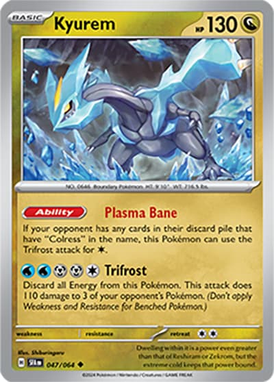 Kyurem（SFA 047/064 Uncommon / Shrouded Fable / Scarlet & Violet）