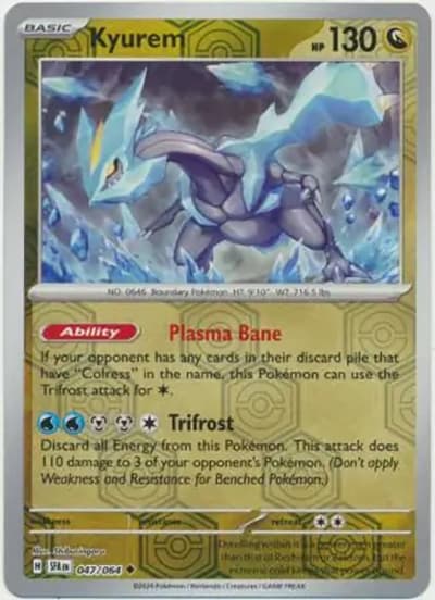 Kyurem（SFA 047/064 Reverse Holo / Shrouded Fable / Scarlet & Violet）