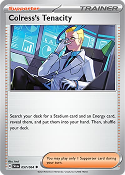 Colress's Tenacity（SFA 057/064 Uncommon / Shrouded Fable / Scarlet & Violet）