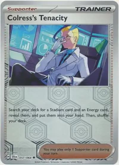 Colress's Tenacity（SFA 057/064 Reverse Holo / Shrouded Fable / Scarlet & Violet）