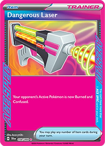 Dangerous Laser（SFA 058/064 ACE SPEC rare / Shrouded Fable / Scarlet & Violet）