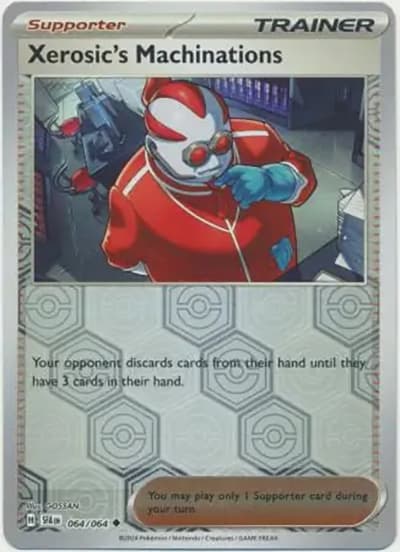 Xerosic's Machinations（SFA 064/064 Reverse Holo / Shrouded Fable / Scarlet & Violet）