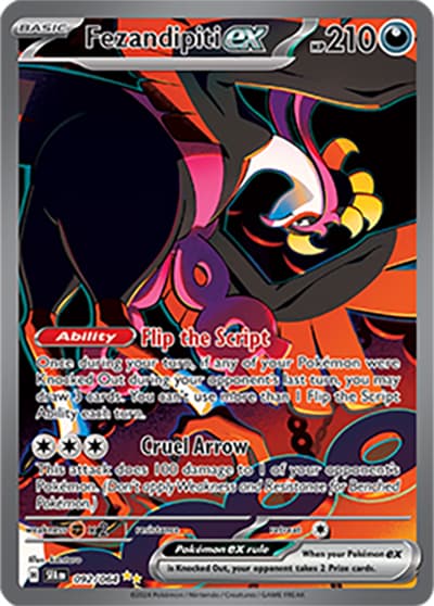 Fezandipiti ex（SFA 092/064 Special Illustration Rare / Shrouded Fable / Scarlet & Violet）