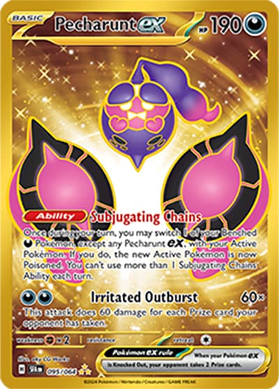Pecharunt ex（SFA 095/064 Hyper Rare / Shrouded Fable / Scarlet & Violet）