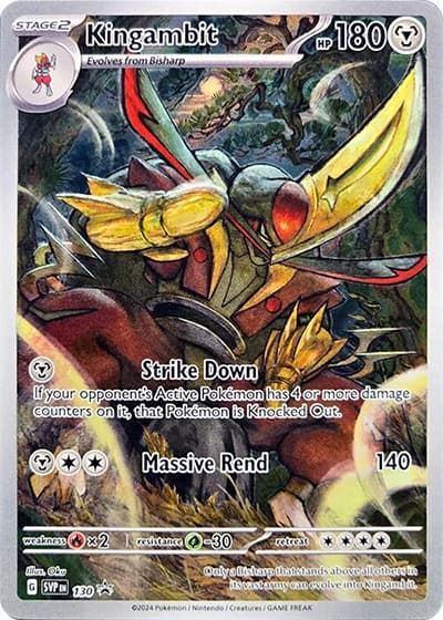 Kingambit（SVPEN SVPEN130 Promo / Scarlet & Violet PROMO Cards / Scarlet & Violet）