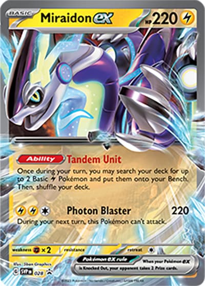 Miraidon ex（SVPEN SVPEN028 Promo / Scarlet & Violet PROMO Cards / Scarlet & Violet）