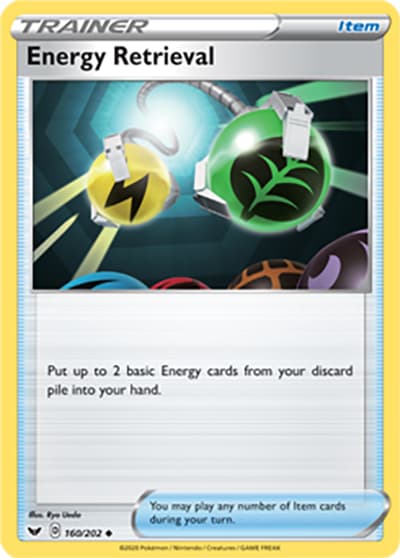 Energy Retrieval（Uncommon / Sword & Shield / Sword & Shield）