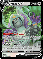 Oranguru V (133/189 Holo Rare V)