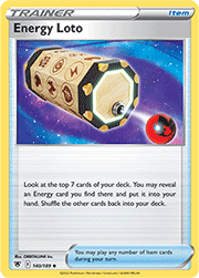 Energy Loto (140/189 Uncommon)