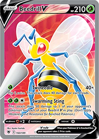Beedrill V（Ultra Rare / Astral Radiance / Sword & Shield）