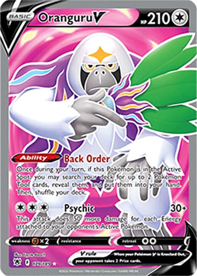 Oranguru V（Ultra Rare / Astral Radiance / Sword & Shield）