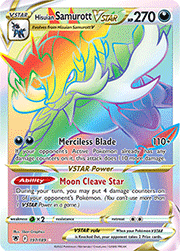 Hisuian Samurott VSTAR (197/189 Rainbow Rare)