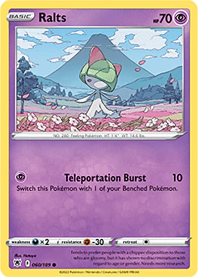 Ralts（Common / Astral Radiance / Sword & Shield）