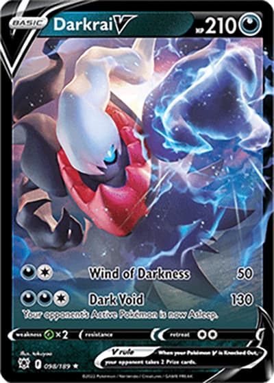 Darkrai V（Holo Rare V / Astral Radiance / Sword & Shield）