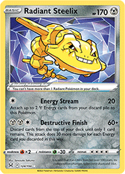 Radiant Steelix (124/196 Radiant Rare)