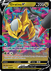 Giratina V (130/196 Holo Rare V)