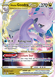 Hisuian Goodra VSTAR (136/196 Holo Rare VSTAR)