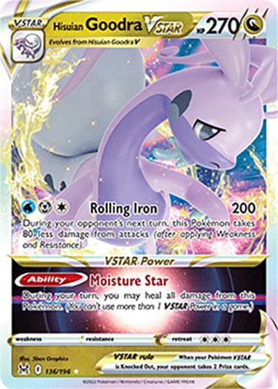 Hisuian Goodra VSTAR（Holo Rare VSTAR / Lost Origin / Sword & Shield）