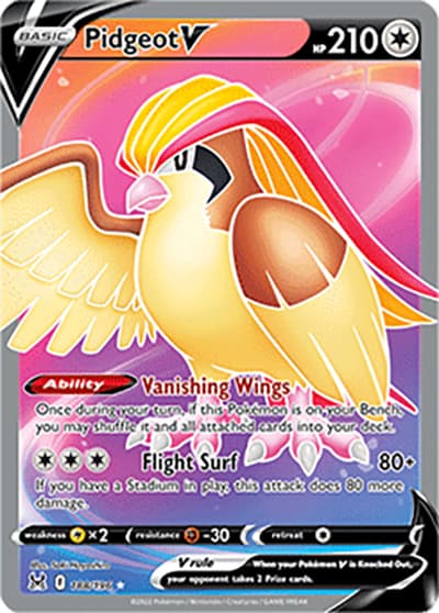 Pidgeot V（Ultra Rare / Lost Origin / Sword & Shield）