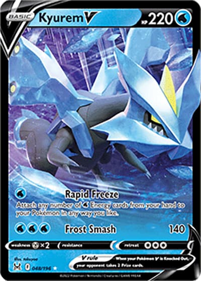 Kyurem V（Holo Rare V / Lost Origin / Sword & Shield）