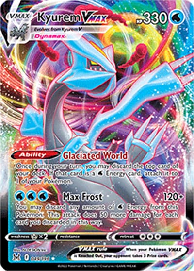 Kyurem VMAX（Holo Rare VMAX / Lost Origin / Sword & Shield）