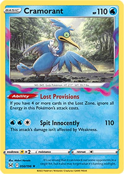 Cramorant（Rare / Lost Origin / Sword & Shield）
