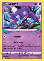 Sableye (70/196 Rare Holo)