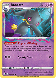Banette (73/196 Rare)